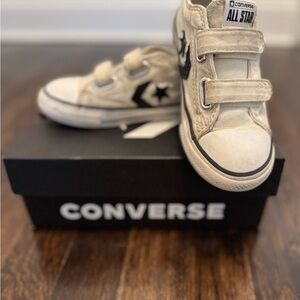 Converse Kids' Cream All Star Shoes - size  10